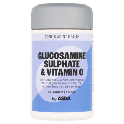 ASDA Bone & Joint Health Glucosamine Sulphate & Vitamin C 90 Tablets