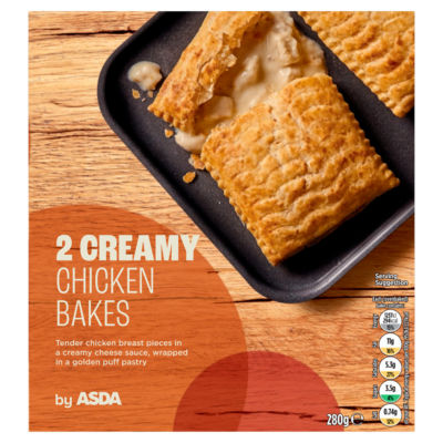 ASDA 2 Creamy Chicken Bakes 280g