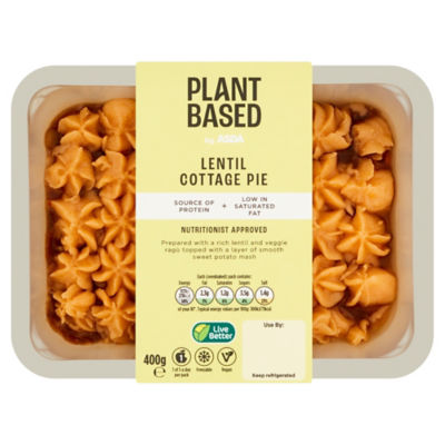 Plant Based by ASDA Plant Based Lentil Cottage Pie 400g