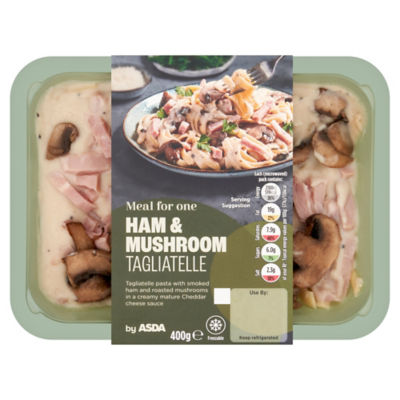 ASDA Ham & Mushroom Tagliatelle 400g