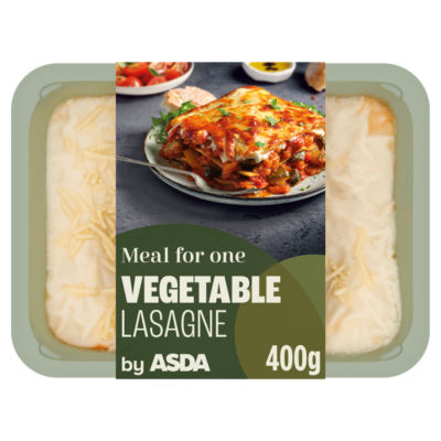 ASDA Meal for One Vegetable Lasagne 400g