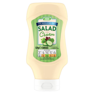 ASDA Salad Cream 73% Reduced Fat