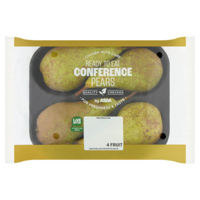 ASDA 4 Conference Pears Fruit