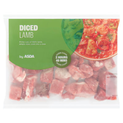 ASDA Diced Lamb 350g