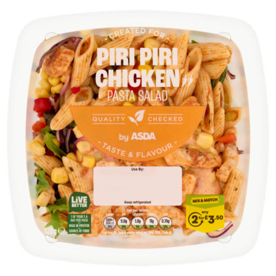 ASDA Sweet & Spicy Piri Piri Chicken Pasta Salad 320g