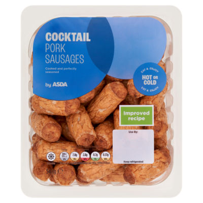 ASDA Tasty Pork Cocktail Sausages 560g ASDA Groceries