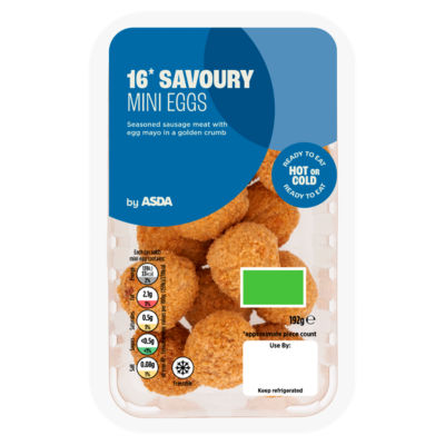 ASDA 16 Savoury Mini Eggs 192g