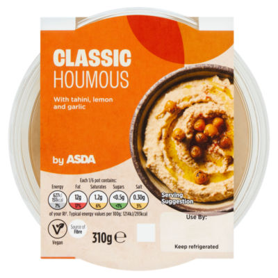 ASDA Classic Houmous 310g
