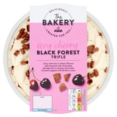 The BAKERY at ASDA Joyful Black Forest Trifle 500g
