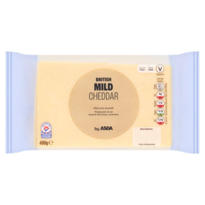 ASDA British Mild Cheddar 400g