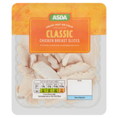 ASDA Classic Chicken Breast Slices 180g