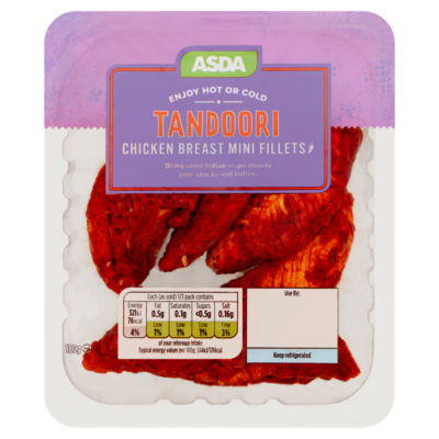 ASDA Tandoori Chicken Breast Mini Fillets 180g
