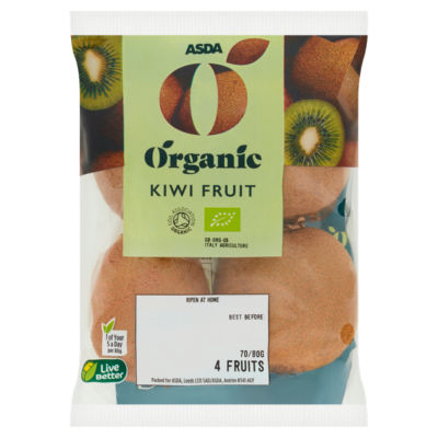 ASDA Organic 4 Organic Kiwi Fruit