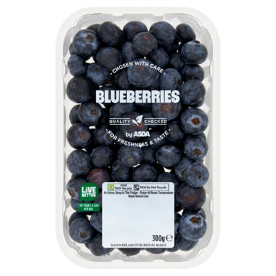 ASDA Sweet & Bursting Blueberries 300g
