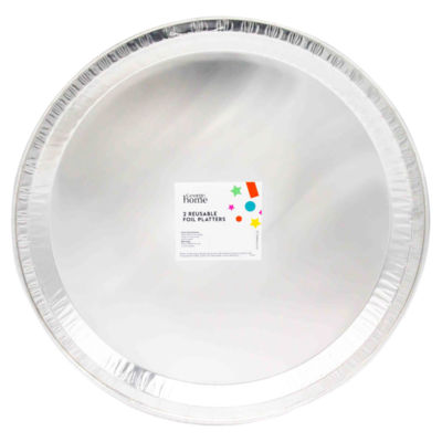 George Home 2 Reusable Foil Platters