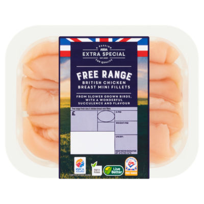 ASDA Extra Special Free Range Chicken Breast Mini Fillets