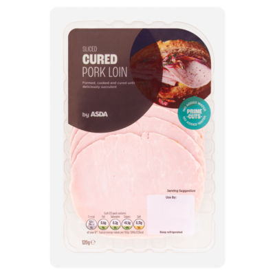 ASDA Sliced Cured Pork Loin 120g