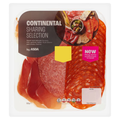 ASDA Joyous Continental Sharing Selection 100g