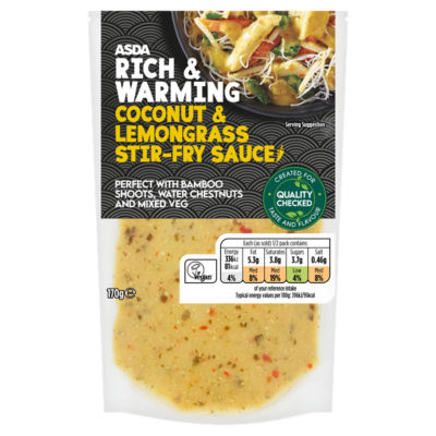 ASDA Coconut & Lemongrass Stir-Fry Sauce