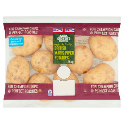 ASDA Grower's Selection Grower's Selection British Maris Piper Potatoes 1.25kg