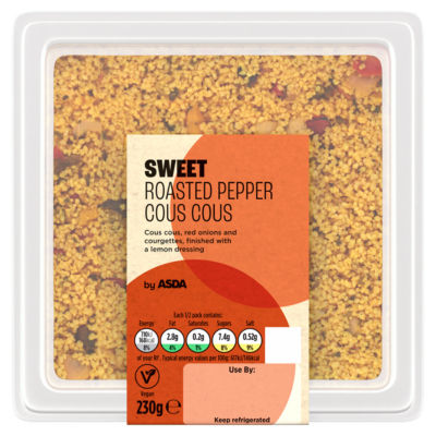 ASDA Sweet Roasted Pepper Cous Cous 230g