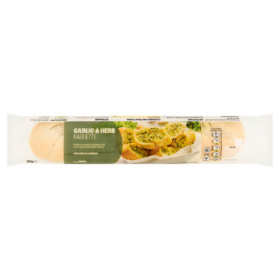 ASDA Garlic & Herb Baguette 200g