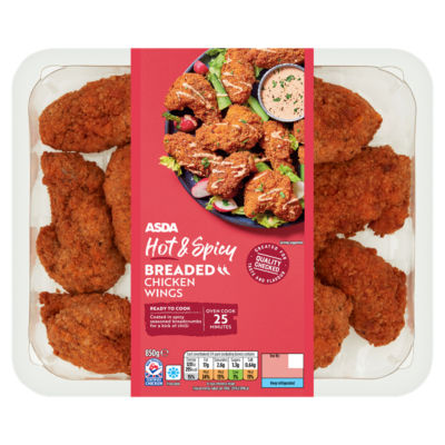 ASDA Hot & Spicy Breaded Wings