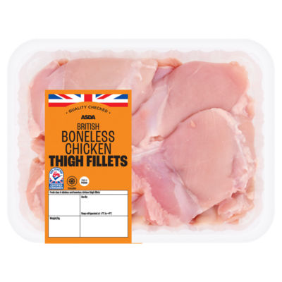ASDA British Boneless Chicken Thigh Fillets