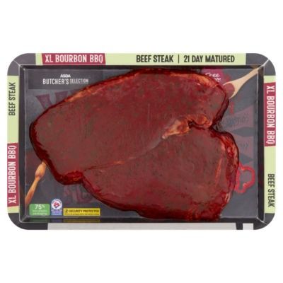ASDA Free From Gluten XL Bourbon BBQ Beef Steak