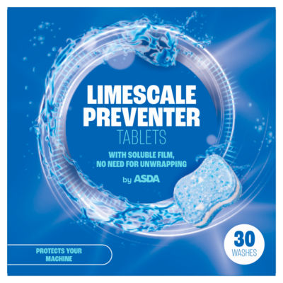 ASDA Limescale Preventer Tablets 30 x 10g (300g)