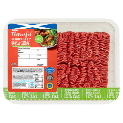 ASDA Flavourful Reduced Fat Scotch Beef Steak Mince