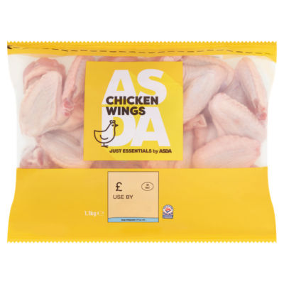 JUST ESSENTIALS by ASDA Just Essentials Chicken Wings 1.1kg