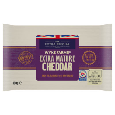 Asda Extra Special Wyke Farms Extra Mature Cheddar