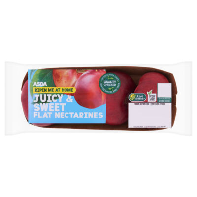 ASDA Juicy & Sweet Flat Nectarines