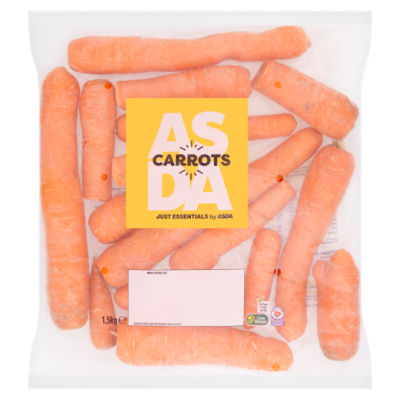 JUST ESSENTIALS by ASDA Just Essentials Carrots 1.5kg