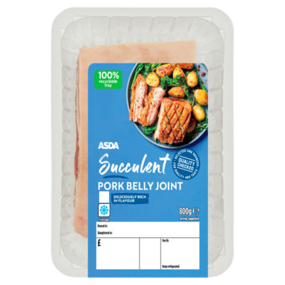 ASDA Succulent Pork Belly Joint 800g