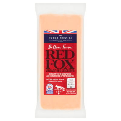 Asda Extra Special Belton Farm Red Fox Vintage Red Leicester