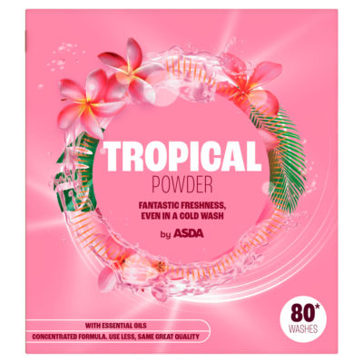 ASDA Tropical Powder 80 Washes