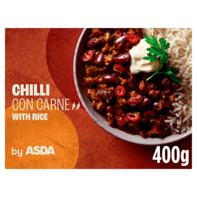 ASDA Chilli Con Carne with Rice 400g