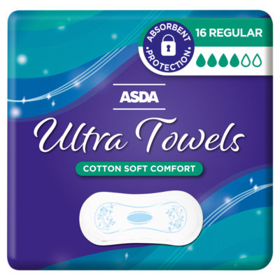 ASDA 16 Regular Ultra Towels