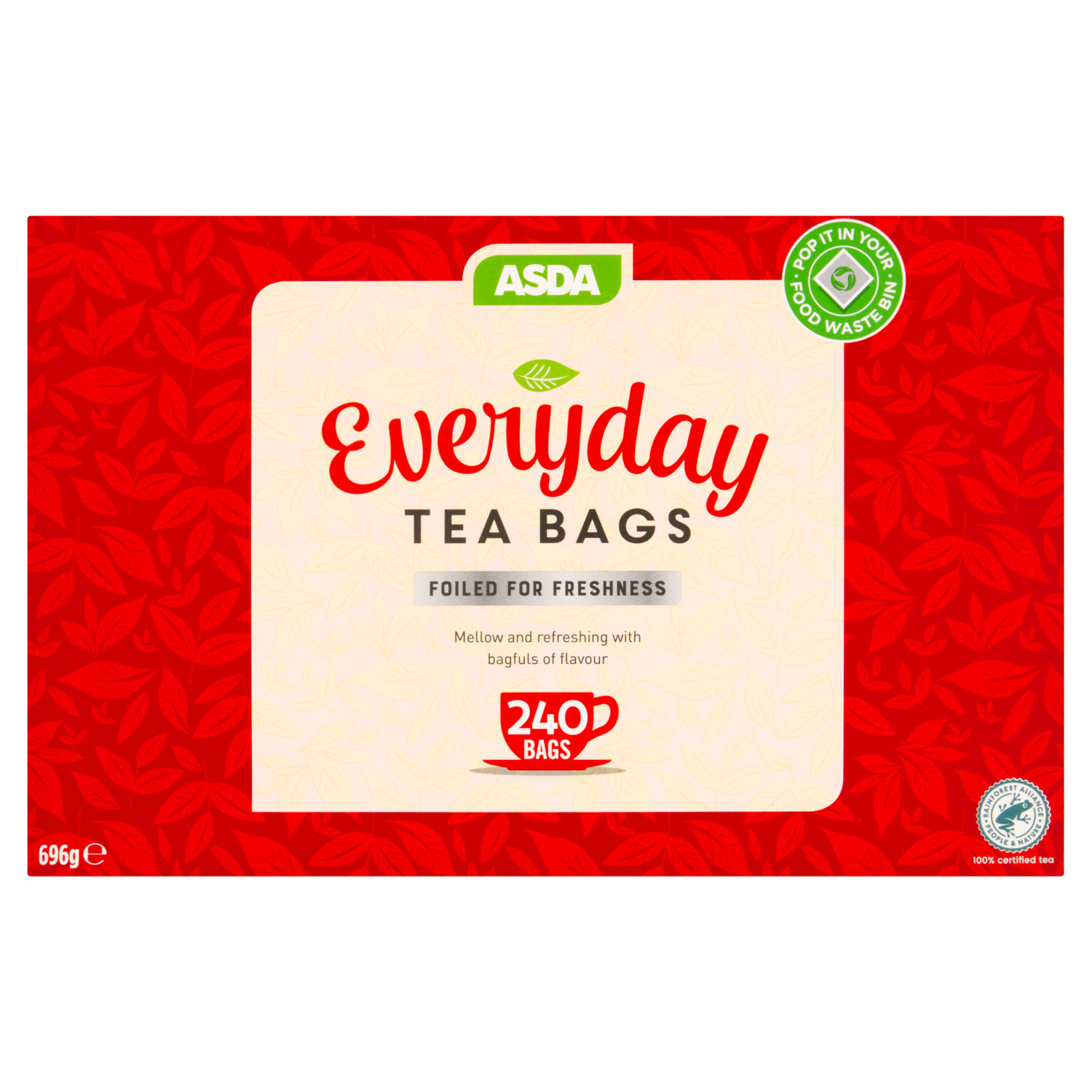 ASDA Everyday 240 Black Tea Bags 696g