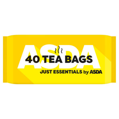 JUST ESSENTIALS by ASDA Just Essentials 40 Tea Bags 100g