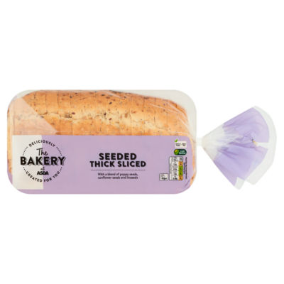 The BAKERY at ASDA The Bakery Seeded Thick Sliced 800g