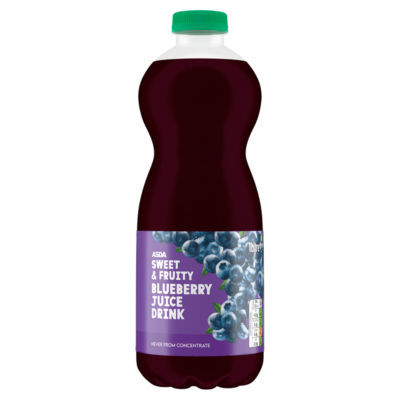 ASDA Sweet & Fruity Blueberry Juice Drink 1 Litre