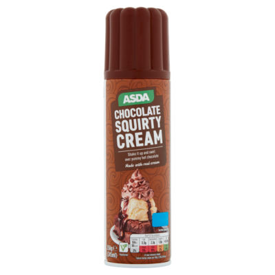 ASDA Chocolate Squirty Cream 250g