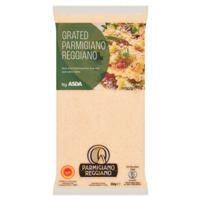 ASDA Grated Parmigiano Reggiano 100g