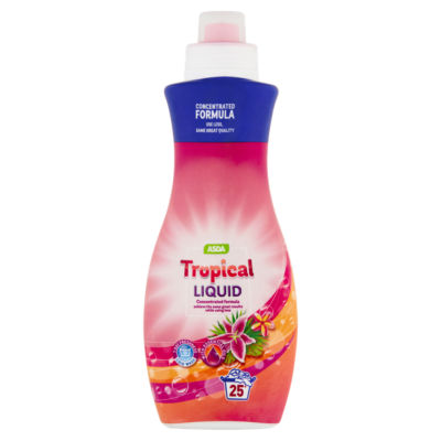 ASDA Tropical Liquid 25 Washes 875ml