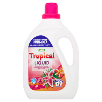 ASDA Tropical Liquid 42 Washes 1.47 Litres