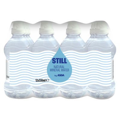 ASDA Still Natural Mineral Water 12 x 330ml