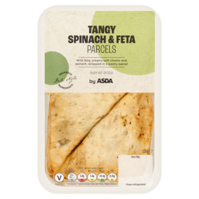 ASDA Tangy Spinach & Feta Parcels 128g